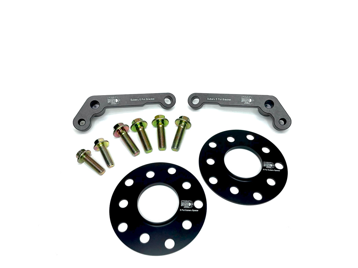 CaliperKingpin Big Brake Kit Adapter Brackets - Fit CTS-V Calipers On S13/S14 240sx